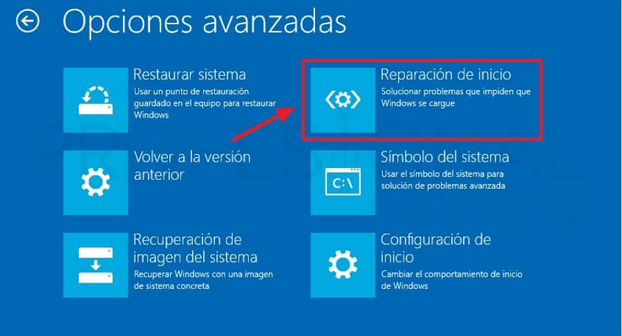 Reparar Windows 10 - Reparar Windows 10 con medios de recuperación